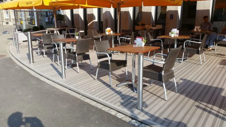 terrazza wpc tavoli