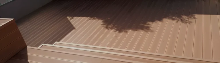 wpc decking garden terrace